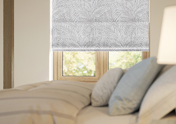 Acoustic Velvet, Dove Grey - Roman Blind - Image 5